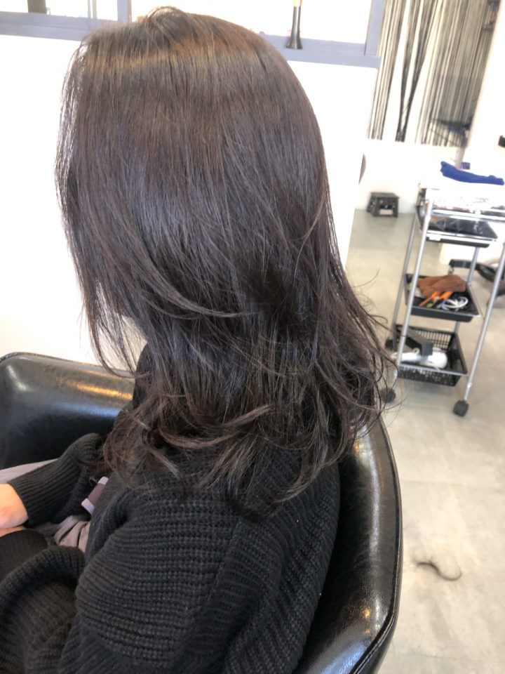 デジタルパーマ ディープカラー 名東区 上社でおすすめの美容院りら インストラクター経験のあるオーナーが丁寧に施術