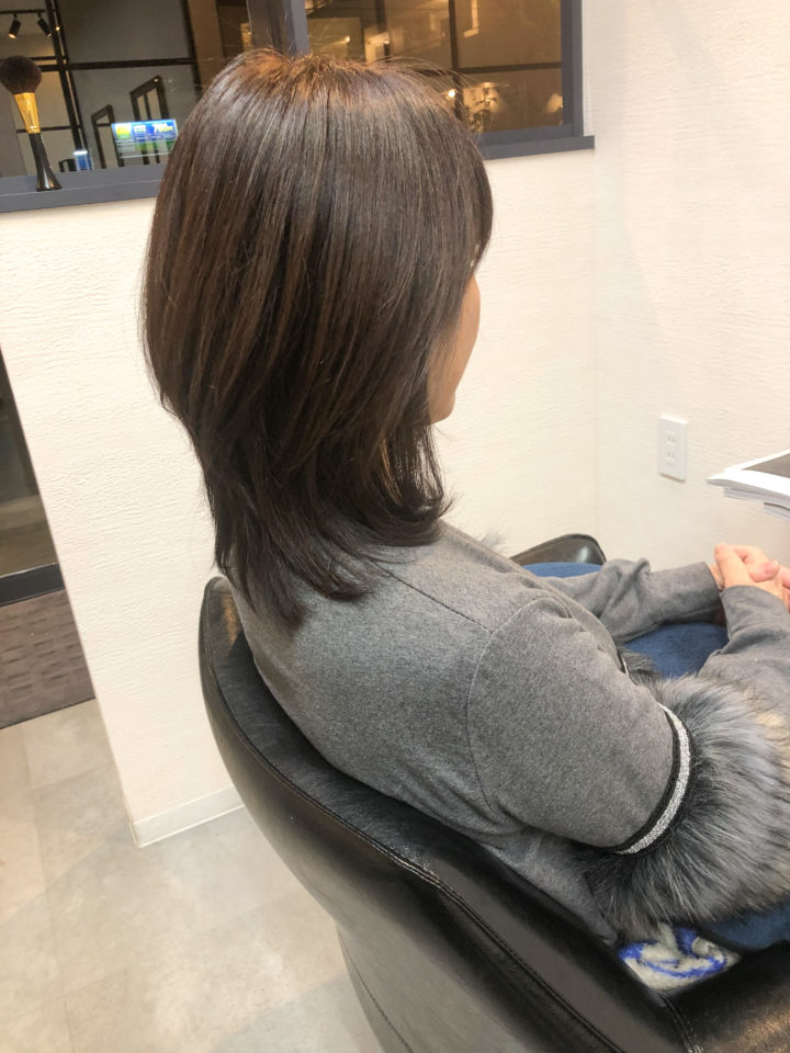 月1ヘアエステで1か月後の手触りが違います 名東区 上社でおすすめの美容院りら インストラクター経験のあるオーナーが丁寧に施術